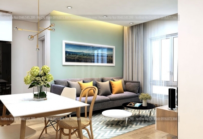 Simple apartment design with 2 beautiful bedrooms at apartment B8 77, 43m2